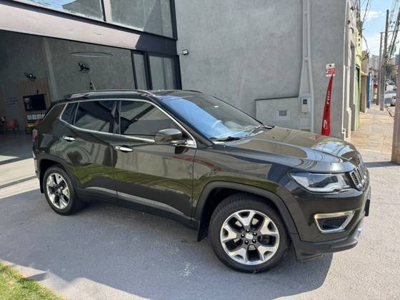 JEEP COMPASS 2.0 16V FLEX LIMITED AUTOMÁTICO JEEP COMPASS 2.0 16V FLEX LIMITED AUTOMÁTICO